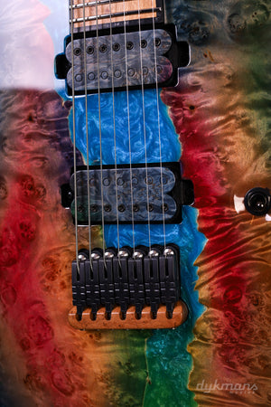 Mayones Regius 7 Buckeye Burl Master Grade Custom Color PRE-ORDER