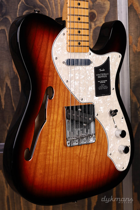 Fender Vintera 60's Telecaster Thinline 3-Color Sunburst