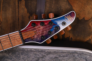 Mayones Regius 7 Buckeye Burl Master Grade Custom Color PRE-ORDER