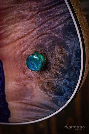 Mayones Regius 7 Buckeye Burl Master Grade Custom Color PRE-ORDER