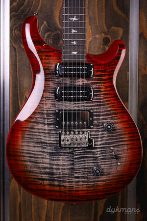 PRS SE Studio Charcoal Cherry Burst