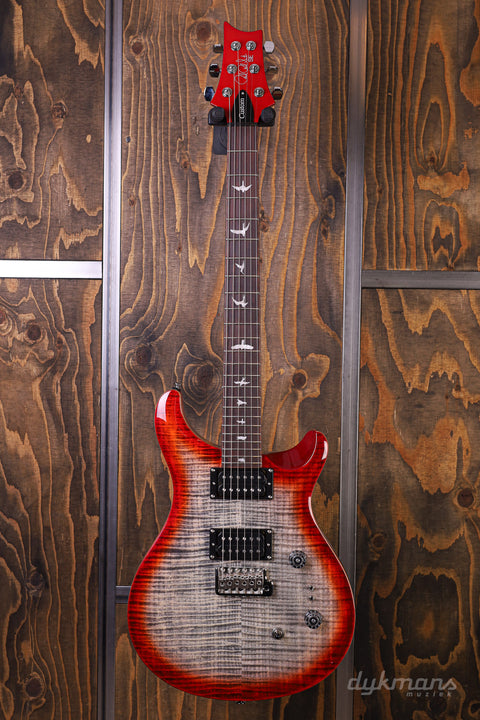 PRS SE Custom 24-08 Charcoal Cherry Burst