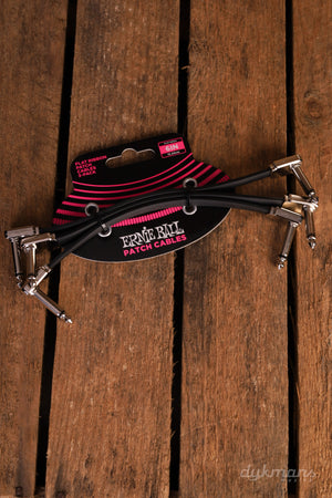 Ernie Ball Flat Ribbon Patch Cables 3-Pack