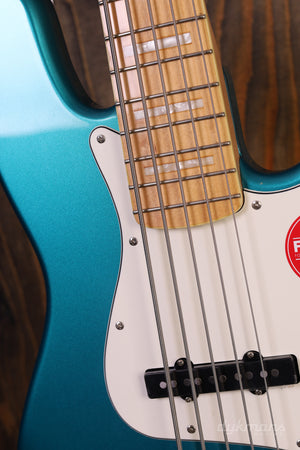 Squier Classic Vibe Active '70s Jazz Bass V Ocean Turquoise