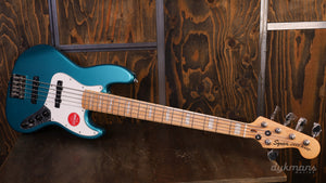 Squier Classic Vibe Active '70s Jazz Bass V Ocean Turquoise