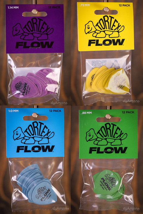 Dunlop Tortex Flow Picks 12-pack