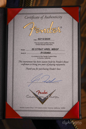 Fender Masterbuilt Greg Fessler 1955 Stratocaster Relic