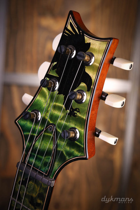 PRS Private Stock #10485 CU 24-08 Rainforest Glow w/ Birds of a Feather Inlay