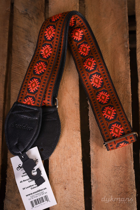 Souldier Pillar Guitar Strap Orange