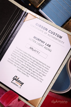 Gibson Custom '59 ES-355 Stopbar Diamond F-Holes Pelham Blue Murphy Lab Ultra Light Aged
