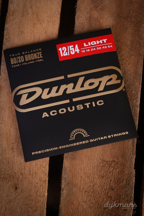 Dunlop Electric Nickel Plated Heavy Core Strings 12-54