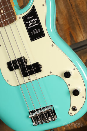 Fender 75th Anniversary Player II Precision Bass Seafoam Green