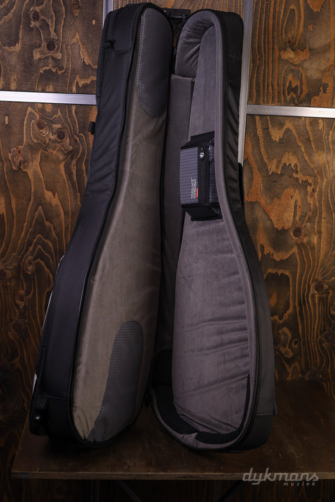 Mono Classic Dual Electric Guitar Case, Black