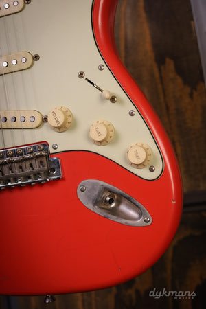 Del-Tone 60s S-Style Fiesta Red Light Aged