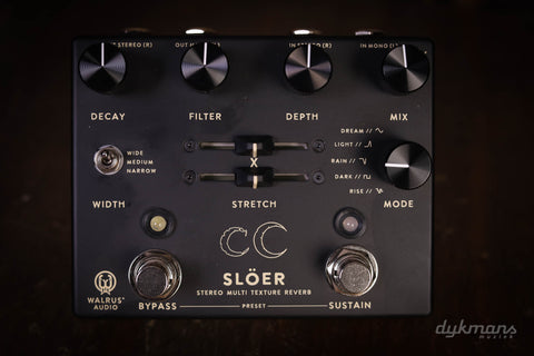 Walrus Audio SLÖER Reverb Black