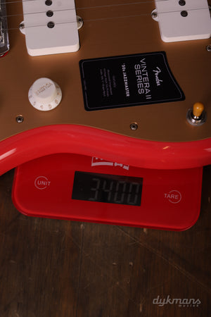 Fender Limited Edition Vintera II Road Worn ’50s Jazzmaster Fiesta Red