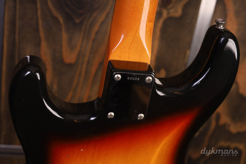 Del-Tone 60's S-Style 3-Tone Sunburst