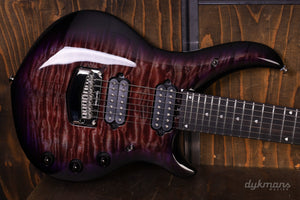 Music Man Majesty 7 Premium Select Purple Nebula Quilt