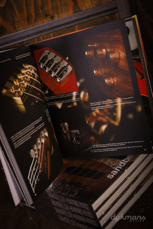 Sandberg Book "The Face of Bass" 40 Years Sandberg Guitars