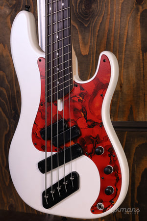 Dingwall SP1 5-String Matte Ducati Pearl White