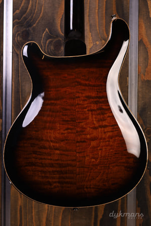 PRS SE Hollowbody II Piezo Black Gold Burst (with LR Baggs system)