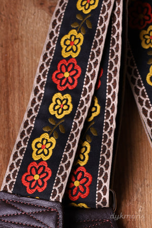Souldier Guitar Strap Marigold Orange Black