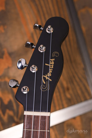 Fender Venice Soprano Ukulele Black