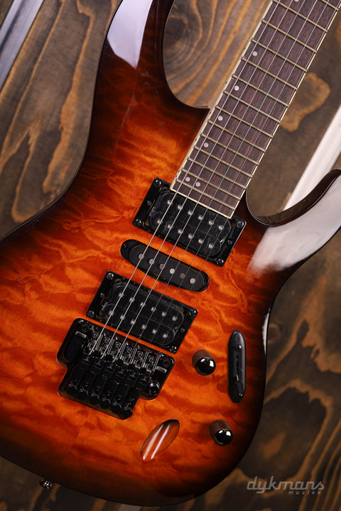 Ibanez S670QM Dragon Eye Burst