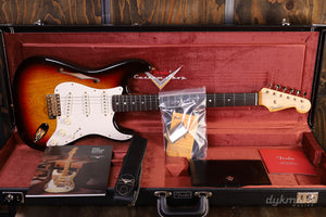 Fender Custom Shop Artisan Korina Strat 3-Color Chocolate Sunburst NOS