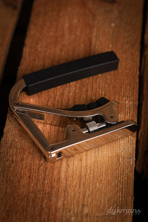 CLX Adjustable Steel String Capo Silver