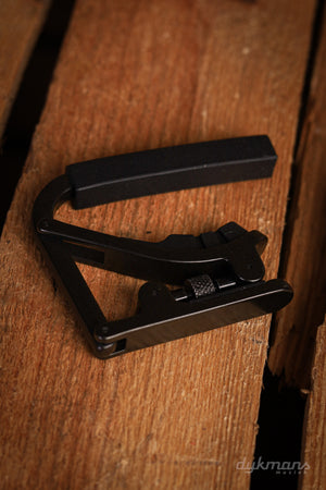 CLX Adjustable Steel String Capo Black