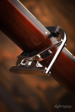 CLX Adjustable Steel String Capo Silver