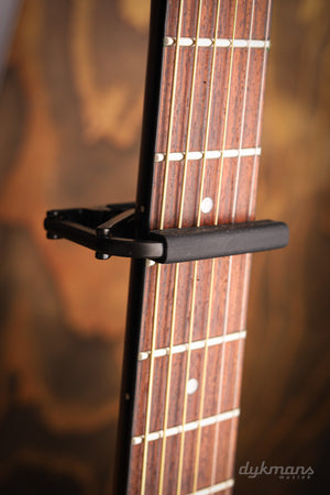 CLX Adjustable Steel String Capo Black
