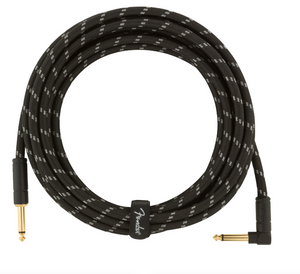 Fender Deluxe Series Black Tweed Instrument Cables 