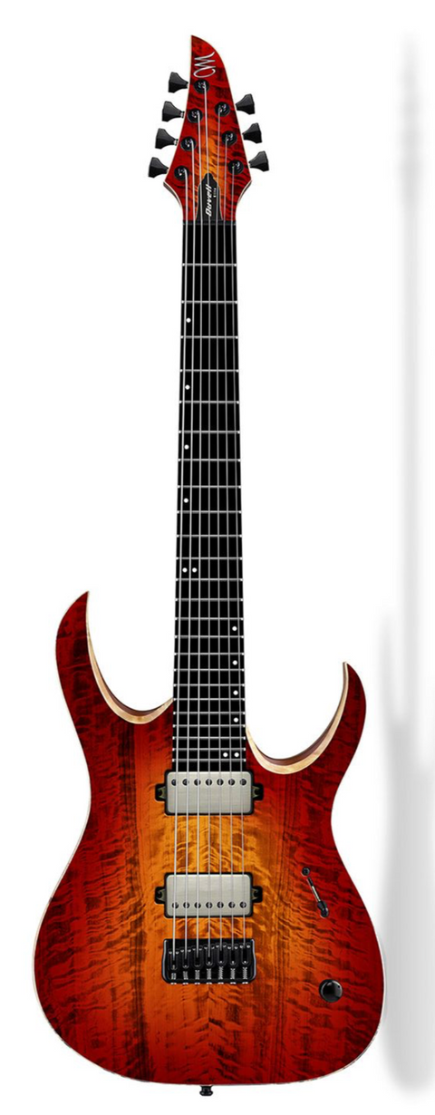 Mayones Duvell Elite 7 (26.5") Lava Burst PRE-ORDER