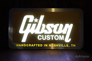 Gibson Custom Logo Led