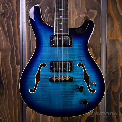 PRS SE Hollowbody II Faded Blue Burst