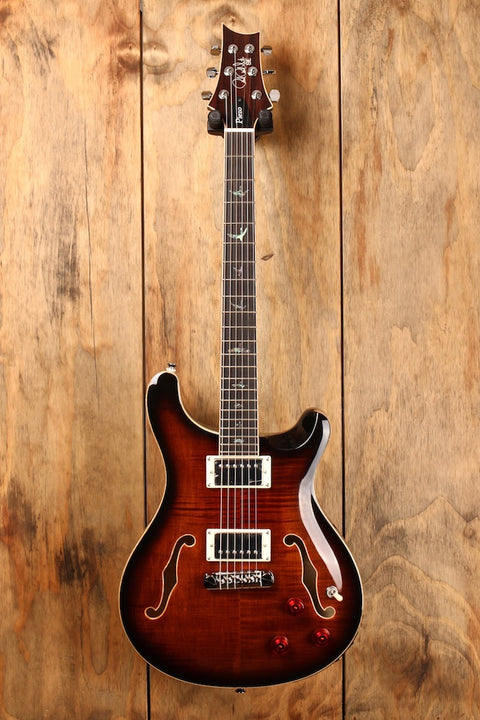 PRS SE Hollowbody II Piezo Black Gold Burst (with LR Baggs system)