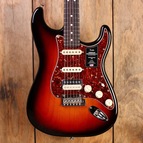 Fender American Professional II Strat HSS RW 3-Color Sunburst