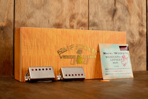 Cream T BFG Whisker Bucker Aged Nickel w/ Red Pole Pieces (Set)